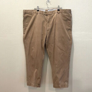 Peter Millar khaki flat front pants size 42 style MC00B84